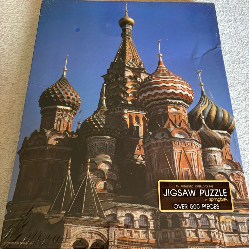 SPRINGBOK ST BASIL’S CATHEDRAL JIGSAW PUZZLE OVER 500 PCS BRAND NEW